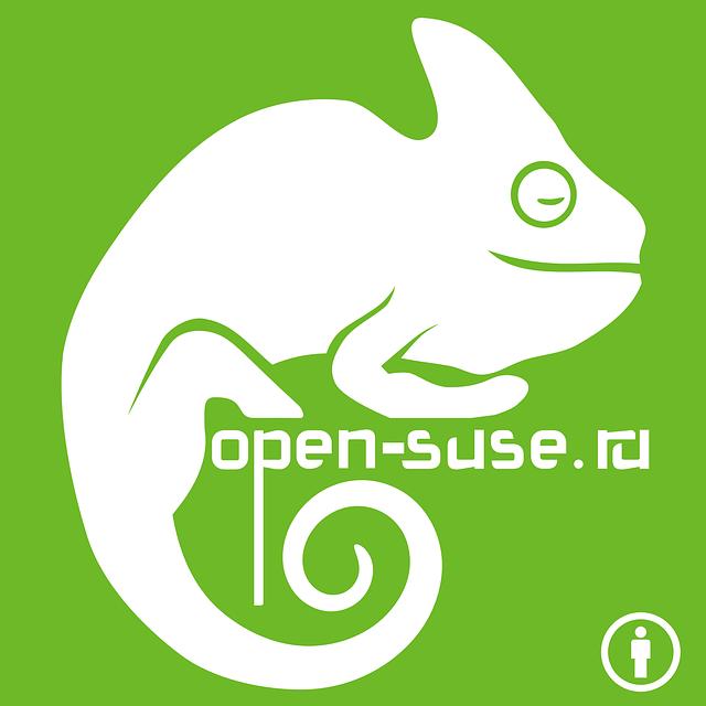 chameleon, open suse, nature, linux, animal